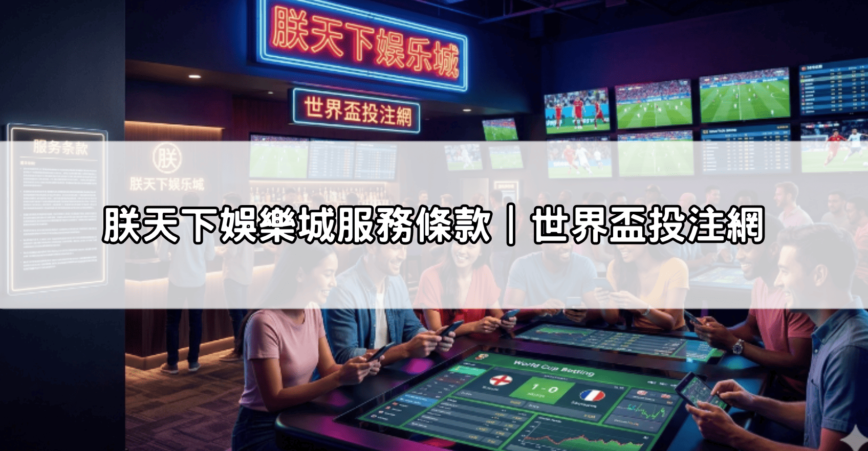 朕天下娛樂城服務條款｜世界盃投注網
