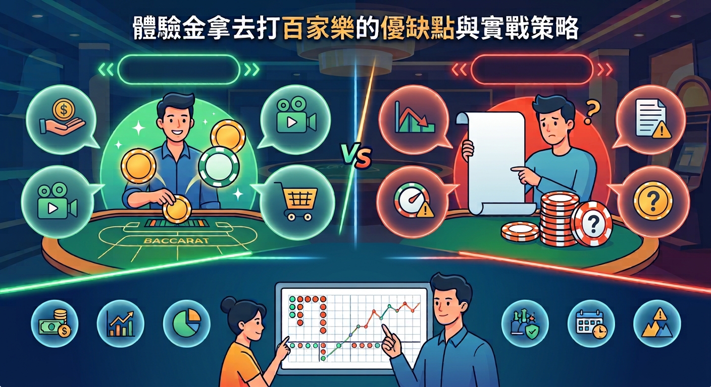 體驗金拿去打百家樂的優缺點與實戰策略